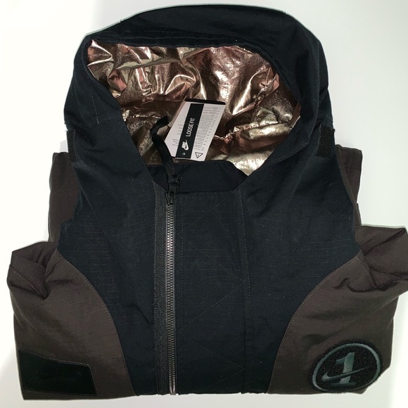 Men’s Nike Sportswear Premium Air Force 1 Jacket Chocolate Brown Jackets & Coats